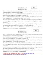 KIỂM TRA 45 PHÚT hóa học 10 