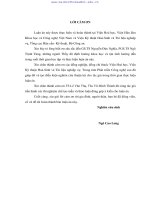 LUẬN án TS  NGHIÊN cứu CHẾ tạo vật LIỆU NANOCOMPOZIT có KHẢ NĂNG hấp THỤ SÓNG điện từ và CHỐNG đạn 