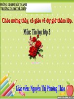 Chương III. Bài 2. Tập gõ các phím ở hàng trên