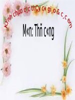 Bài 15. Làm đồng hồ để bàn