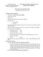 BỘ ĐỀ CƯƠNG CHI TIẾT MÔN HỌC ĐIỆN TỬ VIỄN THÔNG TẬP 2