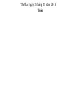 Tính chất giao hoán của phép nhân