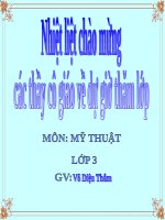 Bài 22. Vẽ màu và dòng chữ nét đều