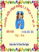 Tính chất giao hoán của phép nhân