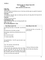 Giao an tuan 5  lop 5 moi nhất