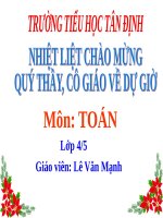 Tính chất kết hợp của phép nhân