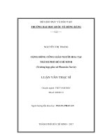 Cộng đồng Công giáo người Hoa tại thành phố Hồ Chí Minh