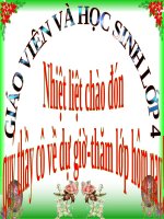 Tuần 5. Gà Trống và Cáo