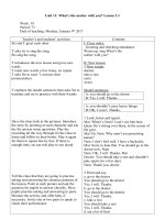 Giáo án tiếng anh 5 thí điểm học kì 2 năm học 2017 2018 