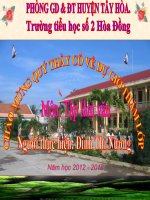 Tuần 31-32. Luyện tập xây dựng đoạn văn miêu tả con vật