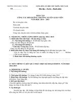 MAU BAI báo CAO BDTX (TL) (1) 