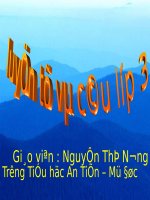 Tuần 8. MRVT: Cộng đồng. Ôn tập câu Ai làm gì?