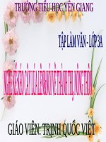 Tuần 16. Nghe-kể: Kéo cây lúa lên. Nói về thành thị, nông thôn