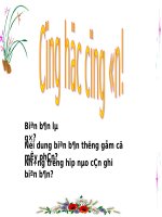 Tuần 14. Luyện tập về biên bản cuộc họp