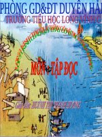 Tuần 25. Cửa sông