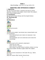 giáo án tiếng anh lớp 2 vnen 