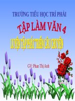 Tuần 7-8-9. Luyện tập phát triển câu chuyện