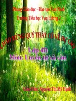 Tuần 2. MRVT: Nhân hậu - Đoàn kết