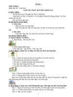 Giáo án thủ công lớp 3 vnen cả năm 