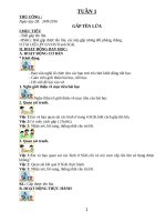 Giáo án thủ công lớp 2 vnen cả năm 