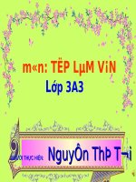 Tuần 21. Nói về trí thức. Nghe-kể: Nâng niu từng hạt giống