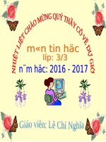Chương II. Bài 1. Trò chơi Blocks