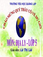 Bài 18. Châu Á (tiếp theo)