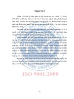 Cải tiến hệ thống quản lý chất lượng theo tiêu chuẩn TCVN ISO 9001 2008 tại kho bạc nhà nước trà vinh (tt) 