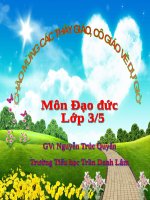 Bài 10. Tôn trọng khách nước ngoài