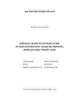 kiểm soát chi đầu tư xây dựng cơ bản từ ngân sách nhà nước tại kho bạc nhà nước, huyện lục ngạn, tỉnh bắc giang 