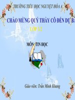 Chương IV. Bài 3. Vẽ đoạn thẳng