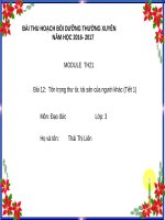 Bài 12. Tôn trọng thư từ, tài sản của người khác