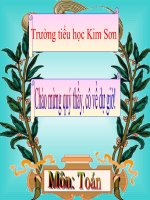 Nhân với 10,100,1000,… Chia cho 10,100,1000