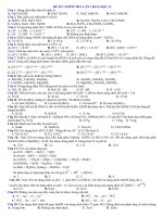 ĐỀ số 1 KIỂM TRA lần 1 hóa học 11