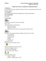 giáo án tiếng anh lớp 4 vnen 