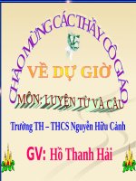 Tuần 15-16. Tổng kết vốn từ