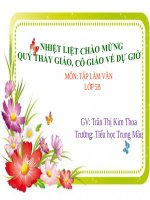 Tuần 9. Luyện tập thuyết trình, tranh luận