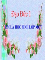 Bài 1. Em là học sinh lớp 1