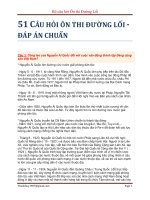 51 câu hỏi ôn thi đường lối đáp án chuẩn 