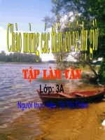 Tuần 3. Kể về gia đình. Điền vào giấy tờ in sẵn