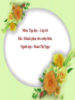 Tuần 25. Khuất phục tên cướp biển