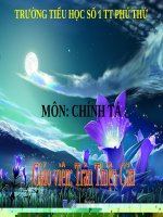 Tuần 15. Nghe-viết: Cánh diều tuổi thơ