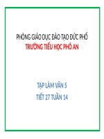 Tuần 14. Làm biên bản cuộc họp