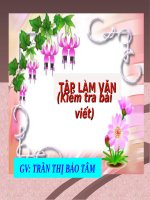 Tuần 16. Tả người (Kiểm tra viết)