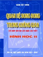 TRẮC NGHIỆM QUAN HỆ VUÔNG GÓC TRONG KHÔNG GIAN THẦY ĐẶNG VIỆT ĐÔNG