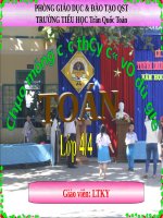 Tính chất kết hợp của phép nhân