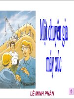 Tuần 5. Một chuyên gia máy xúc