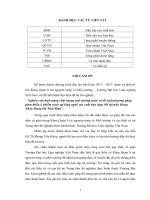 Nghiên cứu hiện trạng chất lượng môi trường nước và đề xuất phương pháp giảm thiểu ô nhiễm nước tại làng nghề sản xuất bún làng Mẽ thị trấn Hưng Nhân Hưng Hà Thái Bình