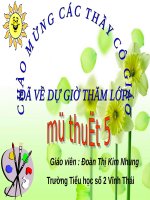 Bài 28. Mẫu vẽ có hai hoặc ba vật mẫu (vẽ màu)