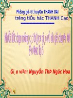 Bài 5. Tình bạn